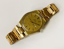 OMEGA GENTS GOLD PLATED WATCH - GENEVE - A/F