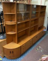 TEAK G PLAN WALL UNIT