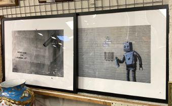 2 BANKSY PRINTS