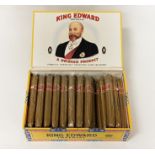 BOX OF KING EDWARD CIGARS - OPENED