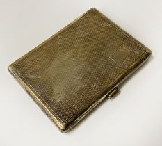 925 SILVER CIGARETTE CASE - 4 IMP OZS APPROX