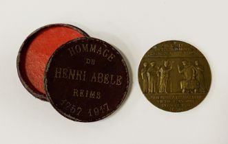 HENRY ABELE & SAINT REMI REIMS COIN 1757 - 1917