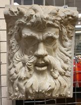 LARGE BUST OF NEPTUNE