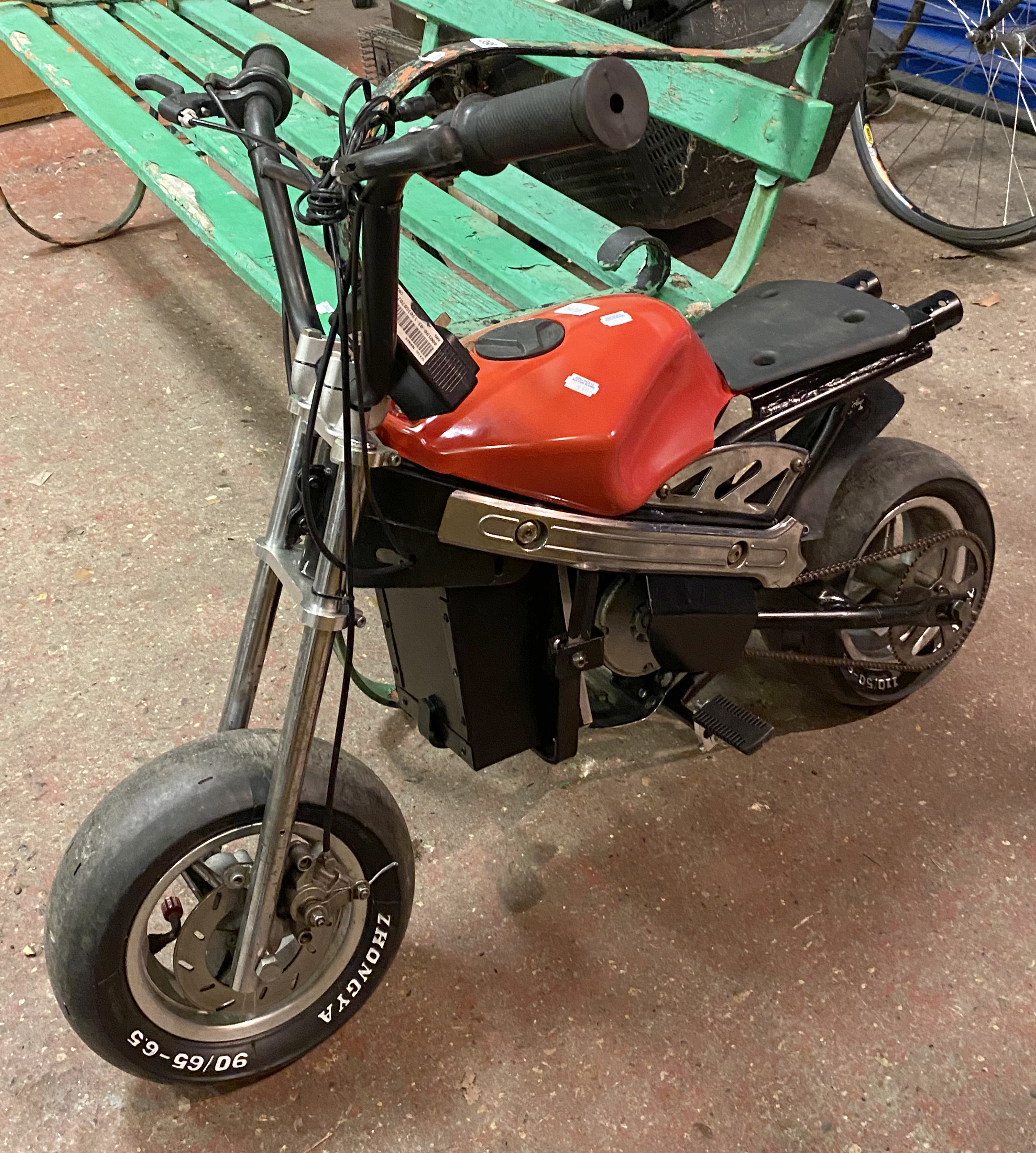 ELECTRIC MOTORBIKE ''WORKS'' WITH CHARGER