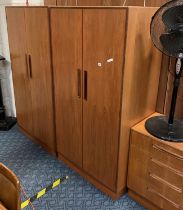 PAIR OF TEAK G PLAN WARDROBES