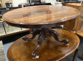 ROSEWOOD TILT TOP DINING TABLE