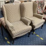 PAIR OF ARMCHAIRS