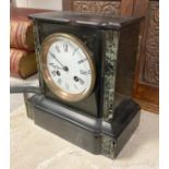 SLATE MANTLE CLOCK