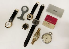 7 WATCHES - ZENITH, ORIS, BELMONT & OTHERS