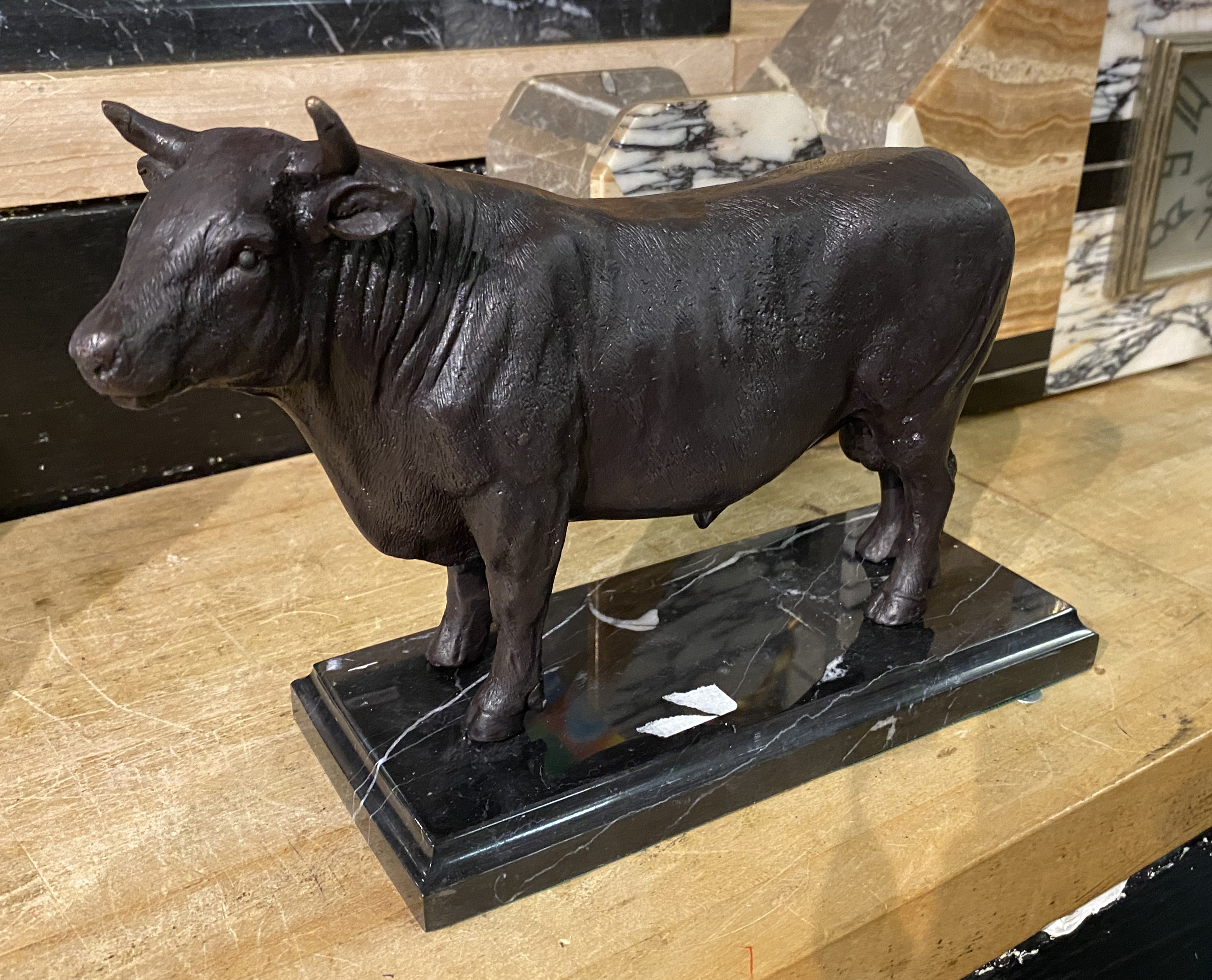 BRONZE BULL 17.5CMS (H) APPROX