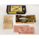 BOXED VINTAGE FROG SINGLE SEAT FIGHTER AIRPLANE KIT