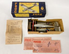 BOXED VINTAGE FROG SINGLE SEAT FIGHTER AIRPLANE KIT