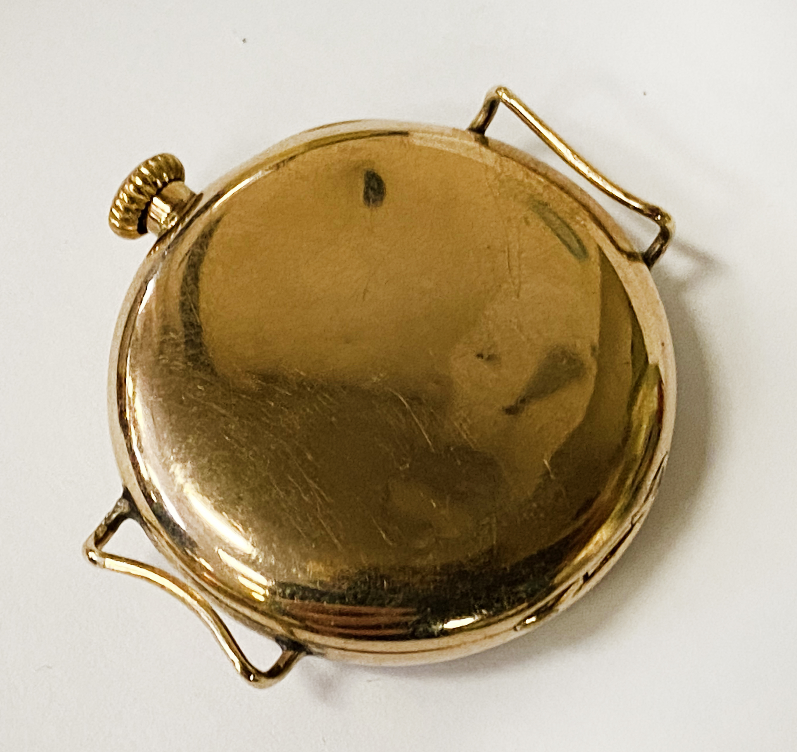 ROLEX 9CT GOLD TRENCH ART DECO WATCH - Image 2 of 2
