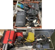 LARGE COLLECTION OF CAMERAS/ACCESSORIES