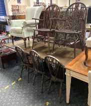 REFECTORY TABLE & 8 CHAIRS