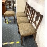 SET OF 4 DINING CHAIRS