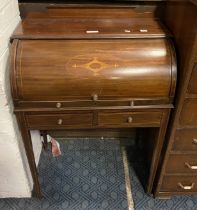 INLAID CYLINDER DESK