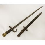 TWO EARLY BAYONETS