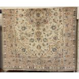 FINE NORTH EAST PERSIAN MESHED CARPET 295CMS X 200CMS