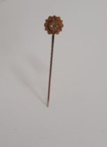 15CT GOLD TIE PIN - 1 GRAM APPROX