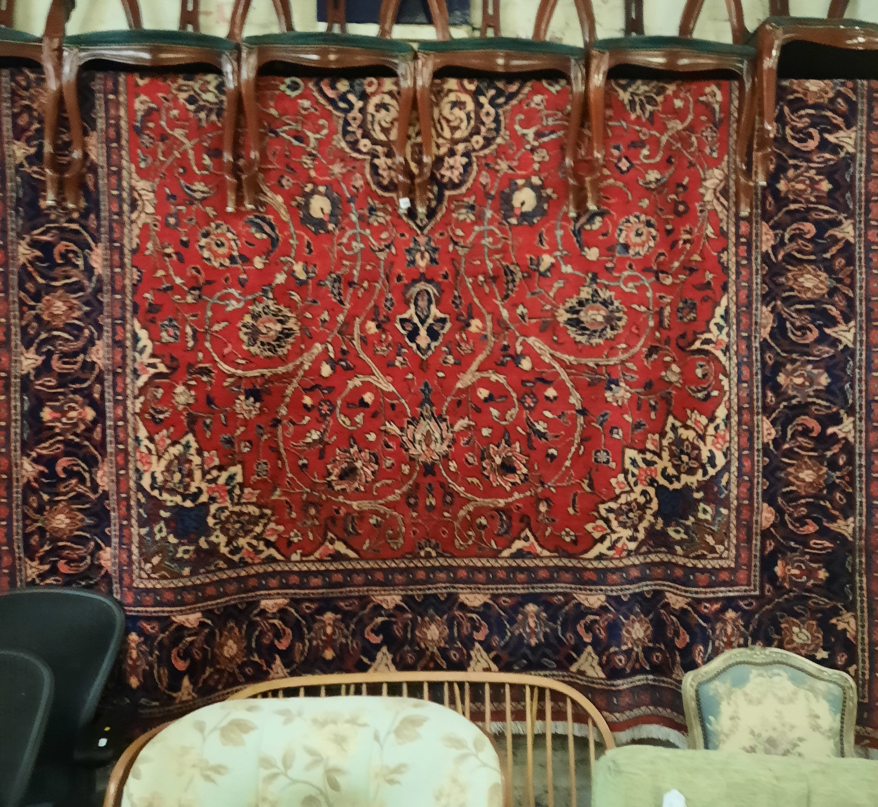 PERSIAN SAROUK CARPET 375CMS X 265CMS