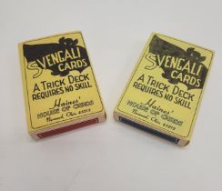 TWO DECKS OF SVENGALI PLAYING CARDS - TWIN DECKS