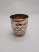 SPANISH PAMPALONI FIRENZE HANDMADE 925 SILVER CUP 4 IMP OZS APPROX