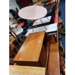 4 ITEMS OF 1960'S FURNITURE