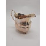 HM SILVER MILK JUG - 5 IMP OZS APPROX