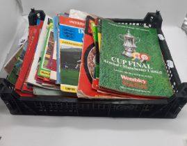 COLLECTION OF FOOTBALL PROGRAMMES
