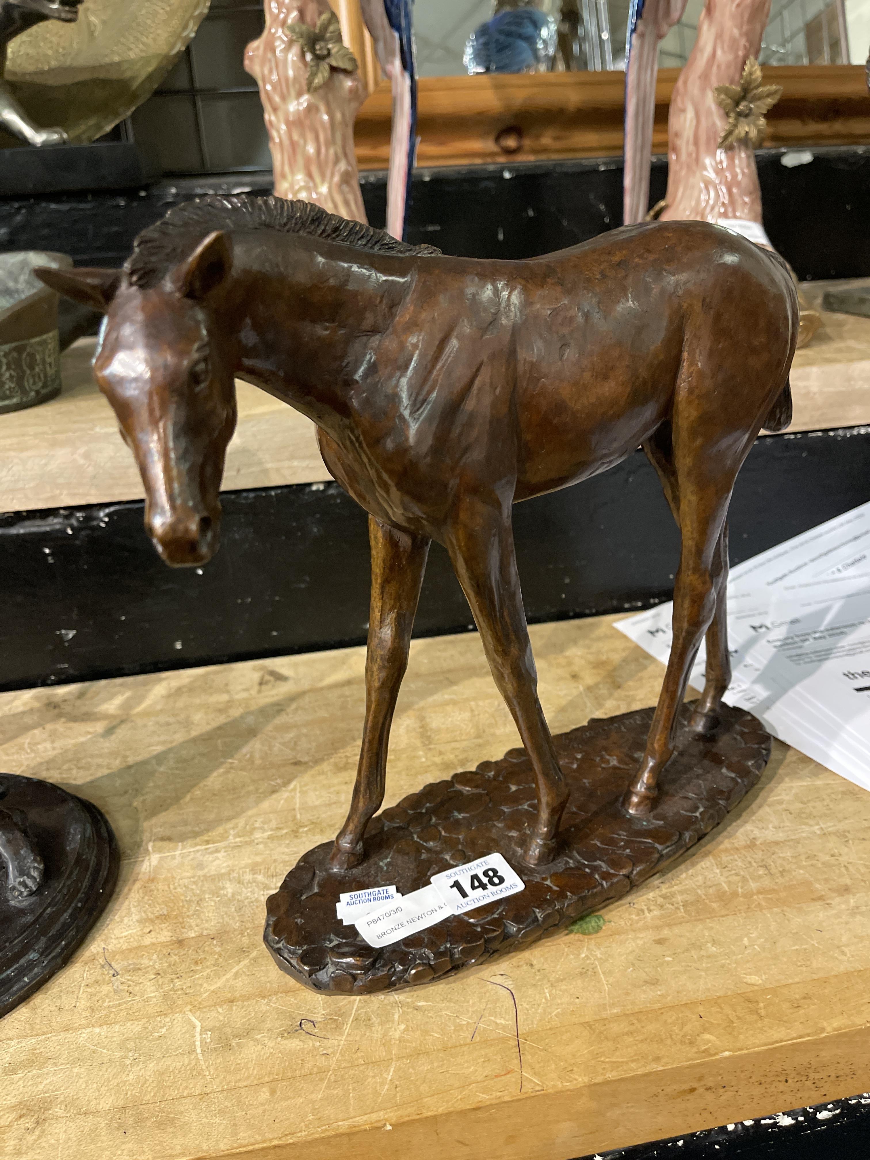 BRONZE NEWTON & CO LTD HORSE FIGURE - LIMITED EDITION - 27CMS (H) APPROX - Image 3 of 4