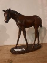 BRONZE NEWTON & CO LTD HORSE FIGURE - LIMITED EDITION - 27CMS (H) APPROX