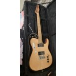 HARLEY BENTON PRO SERIES ELECTRIC GUITAR WITH CASE