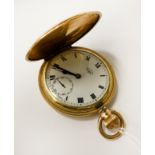 ROTARY GOLD PLATED POCKET WATCH