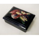 MOORCROFT LIDDED BOX - 12 X 9 CMS