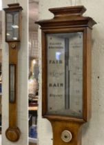 ANTIQUE STICK BAROMETER BY ELLIOTT BROS