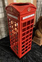 TELEPHONE BOX STICK STAND