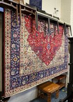 ZFINE NORTH WEST PERSIAN TABRIZ CARPET 360CMS X 250CMS