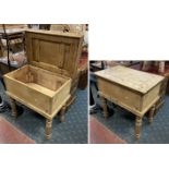 VICTORIAN PINE DOUGH BIN