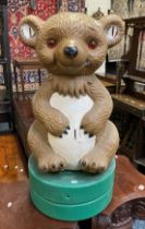 LARGE TEDDY MONEY BOX