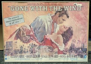 ''GONE WITH THE WIND'' FRAMED POSTER