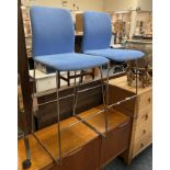 PAIR OF BOSS HIGH CHAIRS