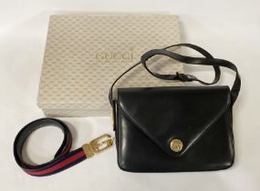 GUCCI LEATHER BAG WITH BELT IN A BOX - A/F