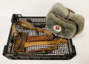 SOVIET UNION HAT, DAGGERS & AXE