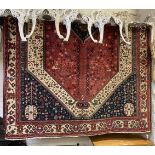 FINE SOUTH WEST PERSIAN ABADEH CARPET 290CMS X 200CMS