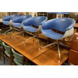 SET OF 4 B B ITALIA CHAIRS