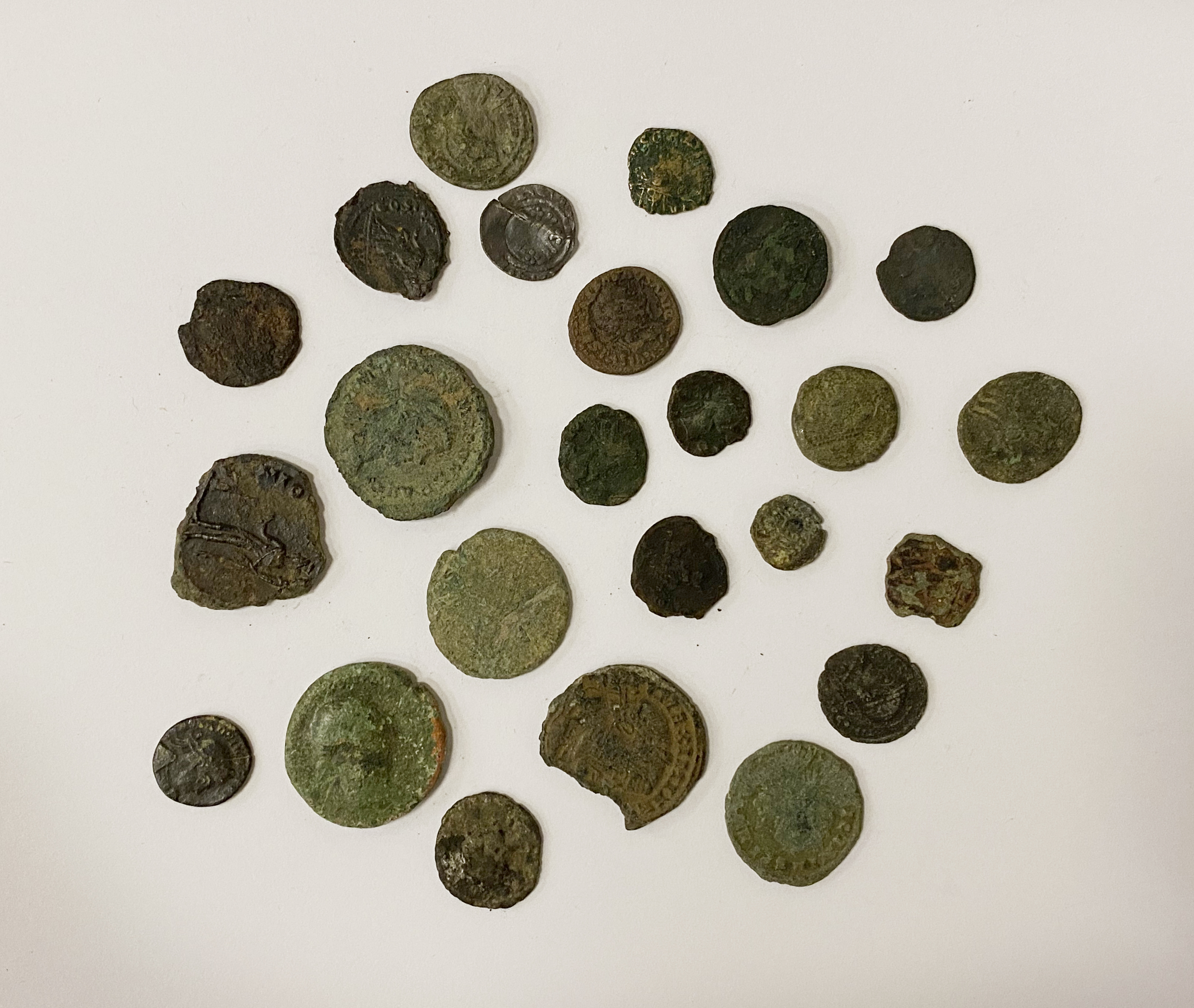 QTY OF ROMAN COINS