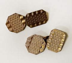 12CT FRONT & BACK CUFFLINKS