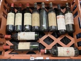 11 BOTTLES OF VINTAGE WINES