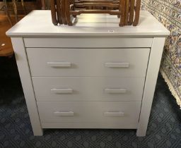 PAINTED CHEST OF DRAWERS